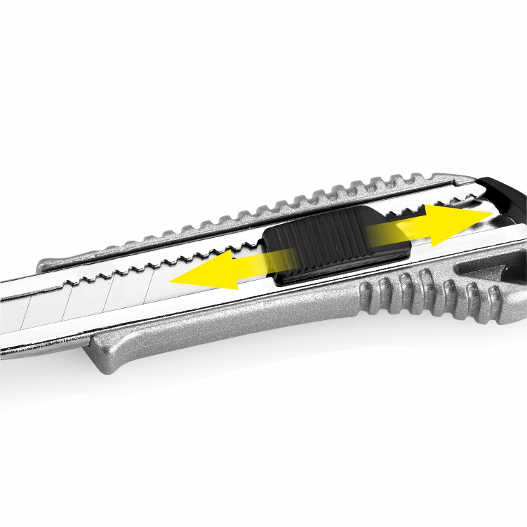 Lacco - Maket Bıçağı - Demir Gövde - Geniş Ağız 18 mm